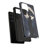Geisha Parasol Moonlight Art Tough Phone Case