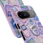 Nostalgia Tech Devices Y2K Art Tough Phone Case