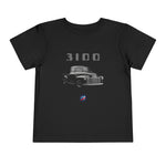 Toddler 1953 Chevy 3100 Truck T-Shirt | Classic Pickup with Forest Tree Graphic