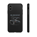 Black S2000 Roadster Collage JDM Tough Phone Case Cover Gift