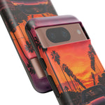 Fox Body Mustang Sunset Tough Phone Case - Palm Boulevard Poster