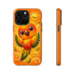 Sun Conure Kawaii Citrus Art Tough Phone Case