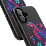 Neon Parrot Cocktails phone case | Tough Cases
