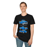 1957 Chevy 3100 Classic Truck T-Shirt | Vintage Pickup Trio Illustrations