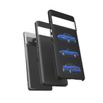 Blue MX-5 Roadster Phone Case Tough JDM Convertible Multi View Print