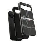 AE86 Phone Case, White 85 JDM Drift Icon Stripe Studio Cover