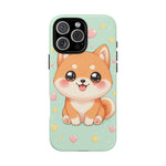 Shiba Inu Kawaii Chibi Smile Pet Dog Art Tough Phone Case