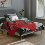 1966 Belvedere Convertible Blanket | Classic Red Muscle Car Throw