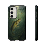 Walleye Fishing Night Bite Tough Phone Case