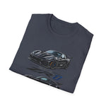2019 C7 ZR1 Corvette Illustration T-Shirt | Sports Car Racing Graphic