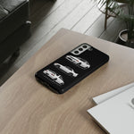 R32 Skyline Phone Case White, Three-View Vector Cover, Gift GTR Fans