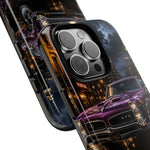 67 GTO Phone Case Purple, Rainy City Night Muscle Car Tough Cover