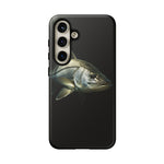 Snook Fishing Phone Case, Saltwater Portrait Black Cover, Gift