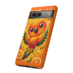 Sun Conure Kawaii Citrus Art Tough Phone Case