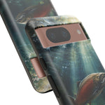 Salmon River Fishing Phone Case, Sunlit Current Cover