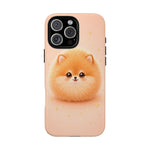 Pomeranian Kawaii Puffball Chibi Pet Dog Art Tough Phone Case