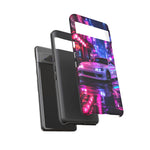 Silvia S15 Neon City JDM Car Phone Case | Tough Cover