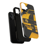 Z28 Yellow Camaro Retro Poster Tough Phone Case
