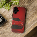 Red NSX Phone Case, 90s JDM Supercar Legend Tough Cover, Mens Gift