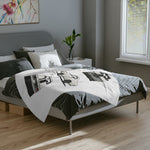 1970 Chevelle SS 3-View Microfiber Throw Blanket Classic Muscle Car
