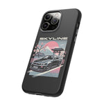R34 Skyline GT-R Sakura Mountain JDM Tough Phone Case Gift