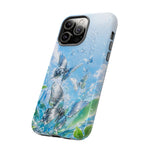 Copy of Silver Butterflies Tough Case | Blue Sky Water Droplets Phone Cover
