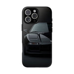 Black NSX Low-Key Minimal Tough Phone Case for 90s JDM Fans