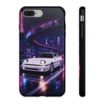 Supra Mk3 Turbo Night Tough Phone Case| Vaporwave 80s Racing Skyline