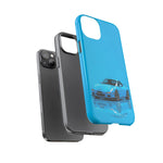 RX-7 Cyan Studio Phone Case Studio Color Match Car Art