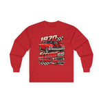 1970 Chevy El Camino SS Classic Cars Racing Long Sleeve Tee