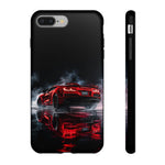 Z06 C8 Phone Case, Red Smoke Studio Reflection Cover