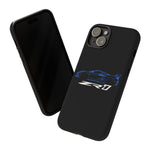 Blue C8 ZR1 Phone Case for Supercar Enthusiasts