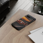 Supra MK4 Orange Touge Night JDM Speed Art Tough Phone Case