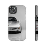 Silver C5 Sports Car Front View phone case | Tough Cover for Corvette Owners