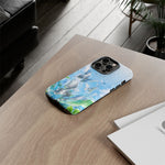 Copy of Silver Butterflies Tough Case | Blue Sky Water Droplets Phone Cover
