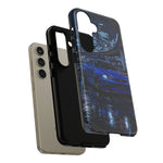 Skyline GT-R R34 Bayside Blue Tokyo Night Art Tough Phone Case