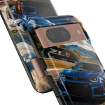 Track Day Modern Camaro ZL1 Tough Phone Case