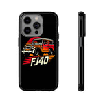 FJ40 Vintage Truck Illustration Phone Case | Tough Protective Cover