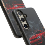 Charger Hellcat Widebody Red Rain Art Phone Case