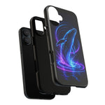 Neon Holographic Whale Phone Case | Tough Case