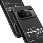 Vintage Galaxie 500 Phone Case | Classic Car Illustration, Black