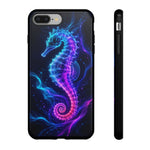 Neon Seahorse Phone Case | Tough Protective Case