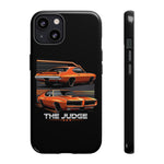1969 GTO Judge Orange Muscle Car Tough Phone Case Cover Gift