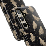 Vintage Ghost Pattern phone case | Halloween spooky stars design