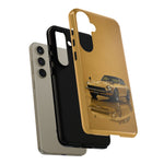 Antique Gold Fairlady Z Phone Case, Classic JDM Tough Cover