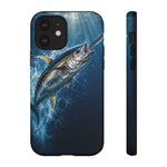 Yellowfin Tuna Phone Case, Deep Sea Fishing Tough Cover for Men