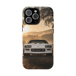 Camaro IROC-Z Phone Case, White 88 Foggy Country Road Cover