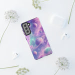 Pastel Galaxy Planet Vaporwave Art Tough Phone Case