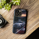 Skyline GT-R R34 White Nurburgring Speed Art Tough Phone Case