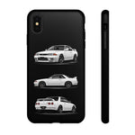 R32 Skyline Phone Case White, Three-View Vector Cover, Gift GTR Fans
